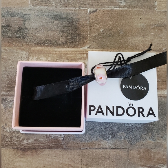 Pandora Jewelry - Pandora Cherry Blossom Murano Glass Charm